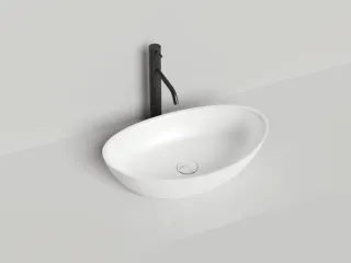 Накладная раковина Salini Noemi S-Sense 1101103G 56см белый глянцевый